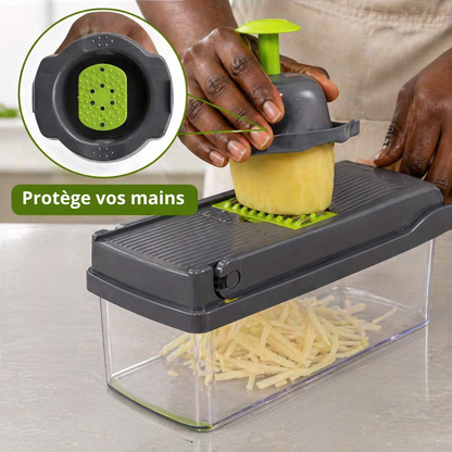 Cutfast: Découpes légumes multi-fonction 16 en 1