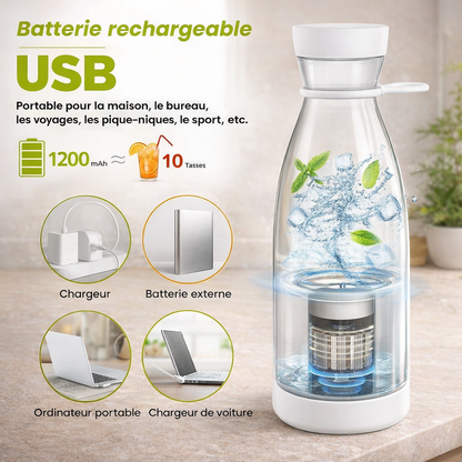 FreshMix™ Portable – Le blender portable sans fil pour des jus frais partout