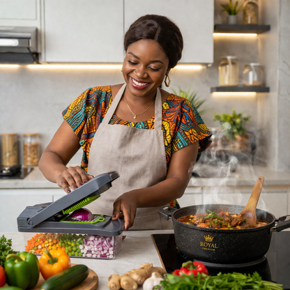 Cutfast: Découpes légumes multi-fonction 16 en 1