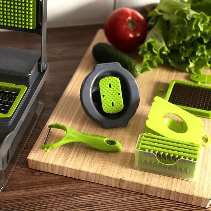 Cutfast: Découpes légumes multi-fonction 16 en 1