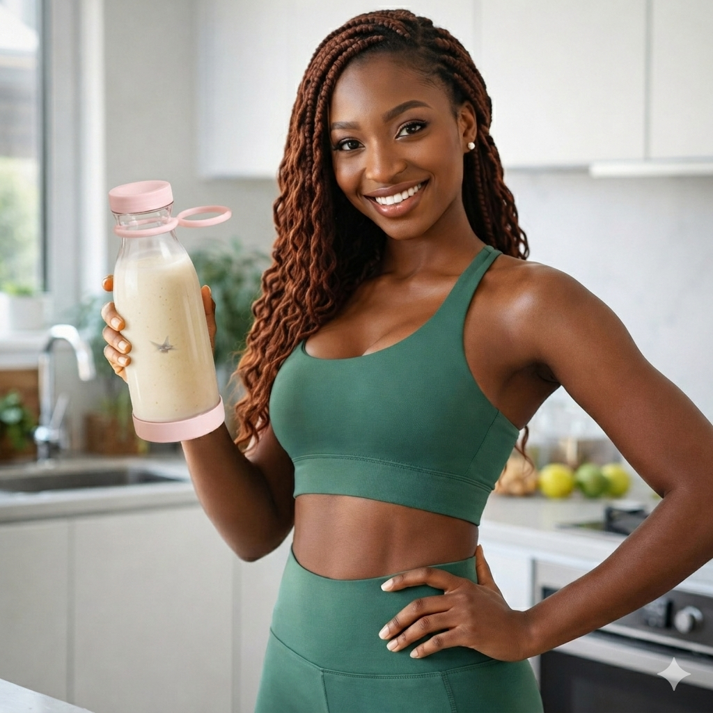 FreshMix™ Portable – Le blender portable sans fil pour des jus frais partout
