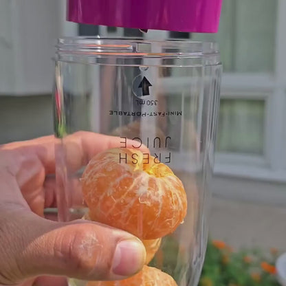 FreshMix™ Portable – Le blender portable sans fil pour des jus frais partout