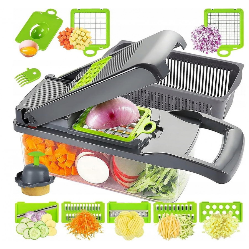 Cutfast: Découpes légumes multi-fonction 16 en 1